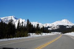 08 Mount Kitchener and Mount K2, Wilcox Peak From Just Before Columbia Icefields On Icefields Parkway.jpg